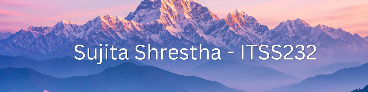 Sujita Shrestha Header